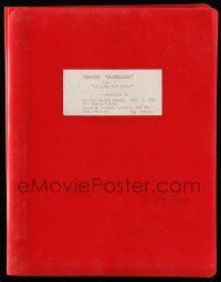 4g244 GERONIMO: THE TRUE STORY 2nd draft script Sep 3, 1986 unproduced screenplay by Phillip Wagner