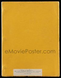 4g253 GLORY RIDE script '70s unproduced screenplay by Donald L. Gold!