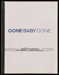 4g260 GONE BABY GONE For Your Consideration script '07 screenplay by Ben Affleck & Aaron Stockard
