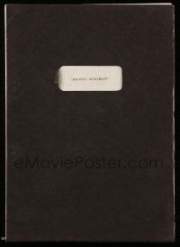 4g277 HAUNTED HONEYMOON script June 20, 1985, screenplay by Gene Wilder & Terence Marsh!