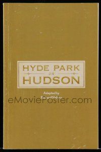 4g306 HYDE PARK ON HUDSON For Your Consideration 5.5x8.5 script '12 screenplay by Richard Nelson!