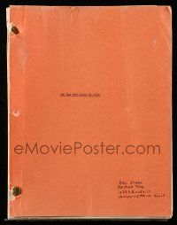 4g409 MAN WHO WOULD BE KING script March 9, 1964, screenplay by Anthony Veiller, shelved version!