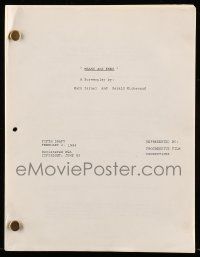 4g434 MEANS & ENDS fifth draft script February 2, 1984 screenplay by Mark Israel & Gerald Michenaud