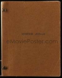 4g447 MISTER JONAH script '73 unproduced screenplay by G.J. Kronsburg & Paul F. Edwards!