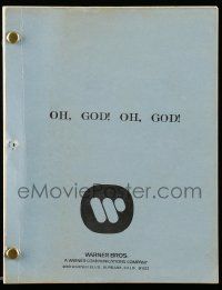 4g484 OH, GOD! BOOK II revised final draft script Nov 15, 1979, by Josh Greenfield, working title!
