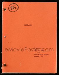 4g488 ON THE LINE script November 1982, screenplay by Jose Louis Borau!