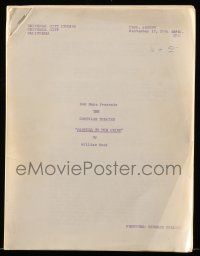 4g503 PARTIES TO THE CRIME TV script September 17, 1964, screenplay by William Wood