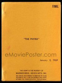 4g517 PHYNX final draft script January 8, 1969, screenplay by Stan Cornyn!