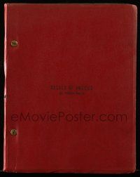 4g552 RELICS OF ANGELS script '60s unproduced screenplay by William Sachs