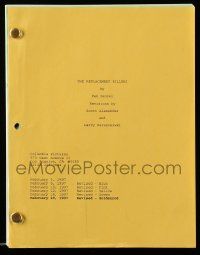 4g553 REPLACEMENT KILLERS revised draft script February 3, 1997, screenplay by Ken Sanzel!