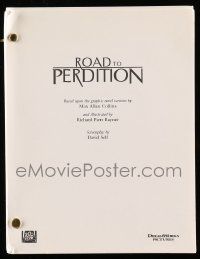 4g560 ROAD TO PERDITION For Your Consideration script '02 hitman crime screenplay by David Self!