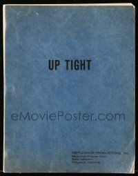 4g652 UP TIGHT script '70s unproduced screenplay by David Manber from The Crimshaw Memorandum!