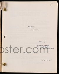 4g022 AIR AMERICA script December 1, 1988, screenplay by John Eskow!