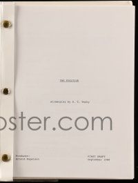4g234 FUGITIVE first draft script September 1988, screenplay by D.T. Twohy!