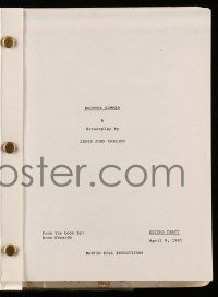 4g279 HAUNTED SUMMER second draft script April 9, 1985, by Lewis John Carlino, Frankenstein!