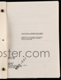 4g465 NATURAL BORN KILLERS revised 5th draft script May 10, 1993 by Tarantino/Veloz, Rutowski/Stone!