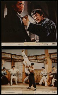 4h062 CHINESE CONNECTION 2 8x10 mini LCs '73 Lo Wei's Jing Wu Men, Bruce Lee in kung fu action!