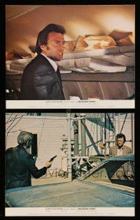 4h065 MAGNUM FORCE 2 color English FOH LCs '73 Clint Eastwood as Dirty Harry in San Francisco!