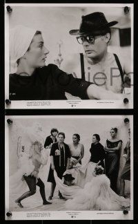 4h673 8 1/2 8 8x10 stills '63 Federico Fellini classic, Marcello Mastroianni, Anouk Aimee!