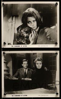 4h541 CONDEMNED OF ALTONA 10 8x10 stills '63 Sophia Loren, Fredric March, Robert Wagner, Schell