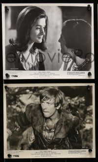 4h239 FIGHTING PRINCE OF DONEGAL 17 8x10 stills '66 Disney, a reckless young rebel rocks an empire!