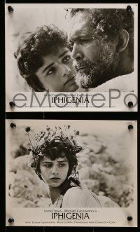 4h812 IPHIGENIA 6 8x10 stills '78 Michael Cacoyannis' Ifigeneia, based on the tragedy by Euripides!