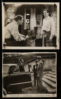 4h638 JOHNNY STOOL PIGEON 9 from 8x9.5 to 8x10 stills '49 Duryea, Duff, Shelley Winters, Castle!