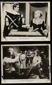 4h779 SON OF CAPTAIN BLOOD 7 8x10 stills '63 pirate Sean Flynn, cool pirate images on ships!