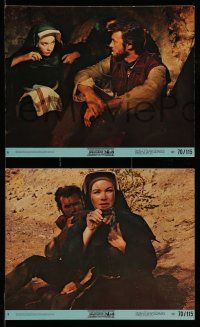 4h060 TWO MULES FOR SISTER SARA 3 8x10 mini LCs '70 images of Clint Eastwood & Shirley MacLaine!
