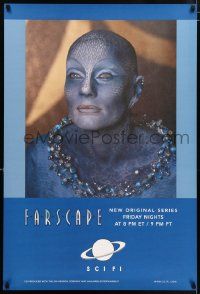 4j676 FARSCAPE tv poster '99 cool fantasy image promoting season 1 of the TV series!