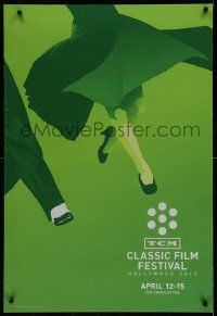 4j205 TCM CLASSIC FILM FESTIVAL 28x41 film festival poster '12 movie scene on green background!