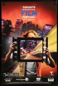 4j209 TORONTO INTERNATIONAL FILM FESTIVAL 2003 24x36 Canadian film festival poster '03 city!