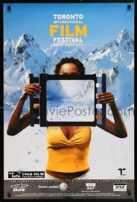 4j210 TORONTO INTERNATIONAL FILM FESTIVAL 2003 24x36 Canadian film festival poster '03 snow!