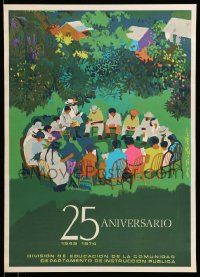 4j042 25 ANIVERSARIO Puerto Rican '74 25th anniversary of the Department of Public Instruction!