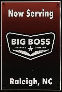 4j116 BIG BOSS BREWING COMPANY 24x36 advertising poster '90s cool advertisement!