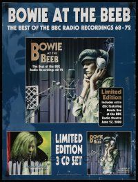 4j239 DAVID BOWIE 18x24 music poster '00 Bowie at the Beeb, best of the BBC radio recordings!