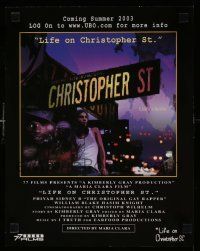 4j498 LIFE ON CHRISTOPHER STREET 11x14 special '02 Phiyah, Sidney B is the Original Gay Rapper!