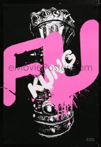 4j514 MAN WITH THE IRON FISTS heavy stock wilding 24x35 special '12 pink FU by Ian Keltie!