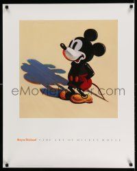 4j082 MICKEY MOUSE 24x30 art print '88 art of the iconic character by Wayne Thiebaud!