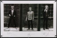 4j260 POLICE heavy stock 24x36 music poster '07 cool Fin Costello portrait of the band!