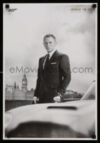 4j309 SKYFALL IMAX special poster '12 cool image of Daniel Craig as Bond, newest 007!