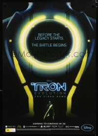 4j624 TRON: EVOLUTION 24x33 Australian special '10 before the legacy starts - the battle begins!