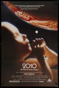 4k016 2010 1sh '84 sequel to 2001: A Space Odyssey, full bleed image of the starchild & Jupiter!