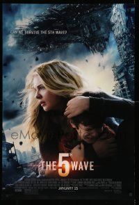 4k022 5TH WAVE advance DS 1sh '16 Chloe Grace Moretz, Nick Robinson, Schreiber, can we survive?
