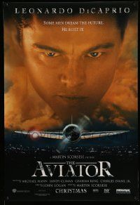 4k081 AVIATOR advance DS 1sh '04 Martin Scorsese directed, Leonardo DiCaprio as Howard Hughes!
