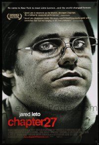 4k166 CHAPTER 27 1sh '07 Jared Leto as John Lennon's assassin, Mark David Chapman!