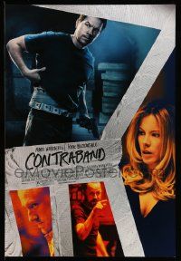 4k185 CONTRABAND DS 1sh '12 Mark Wahlberg, Kate Beckinsale, Ben Foster, Giovanni Ribisi!