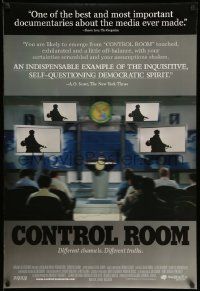 4k186 CONTROL ROOM 1sh '04 documentary on news coverage of the war in the Middle East!
