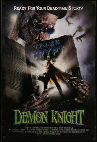 4k226 DEMON KNIGHT advance DS 1sh '95 Tales from the Crypt, E.C. comics, image of Crypt-Keeper!