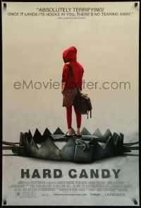 4k390 HARD CANDY 1sh '05 Ellen Page tries to expose a pedophile, wild bear trap image!